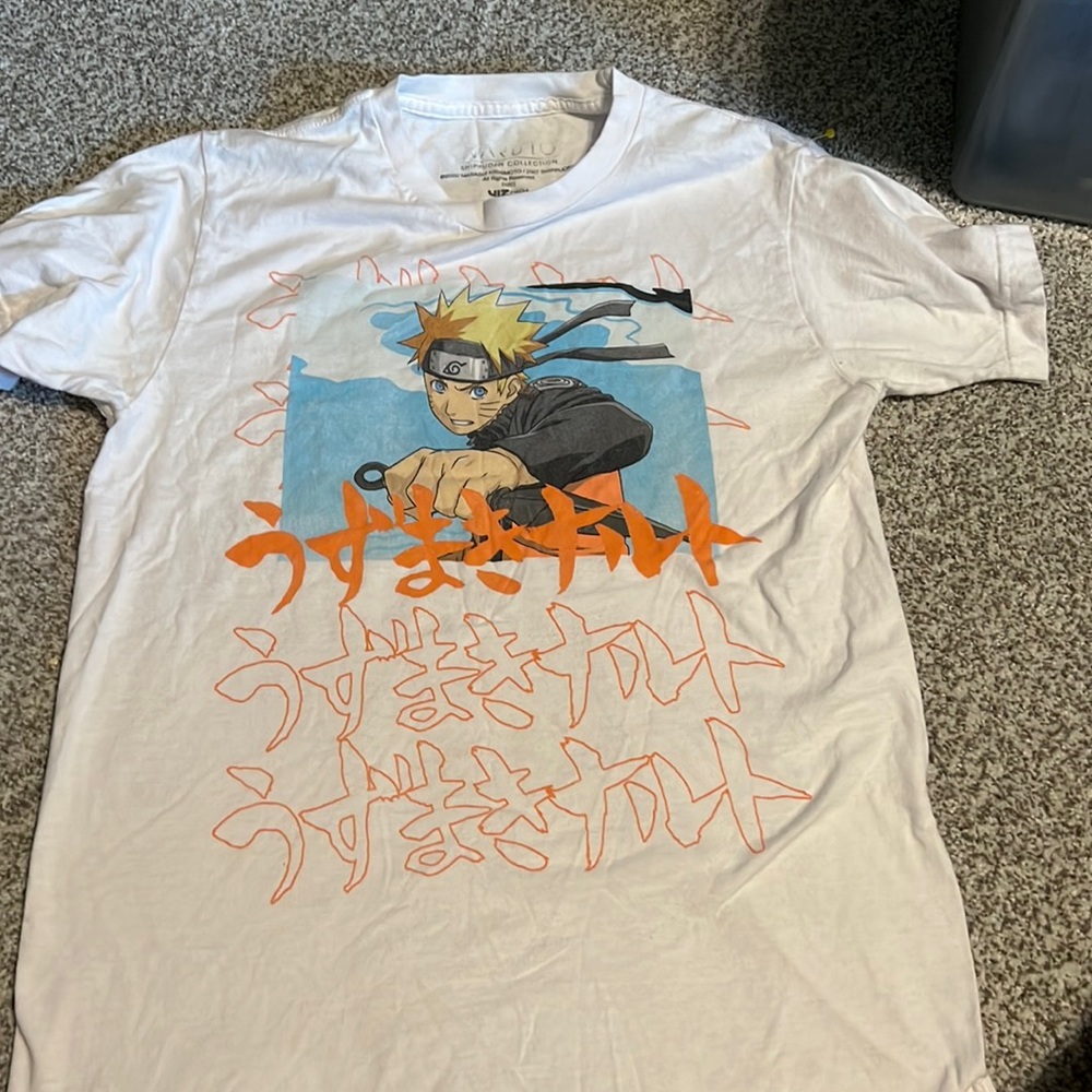 NARUTO Graphic Men’s Tee Shirt Size S